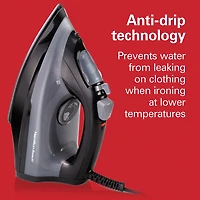 Hamilton Beach Steam Iron With Extra-Glide