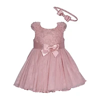 Bonnie Jean Baby Girls Sleeveless Fit + Flare Dress