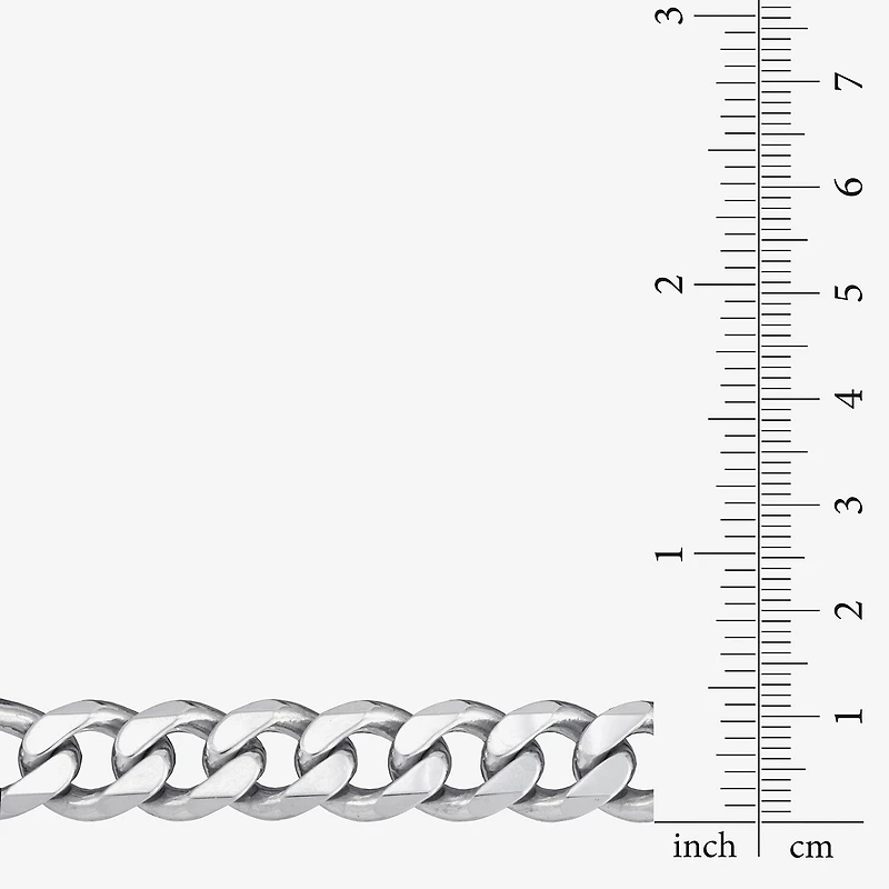 Mens Sterling Silver 22 Inch Curb Chain Necklace