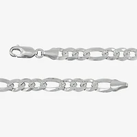Mens Sterling Silver 22 Inch Figaro Chain Necklace