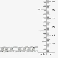 Mens Sterling Silver 22 Inch Figaro Chain Necklace