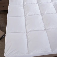 St. James Home Dual Chamber Down Alternative Nano Feather Mattress Topper