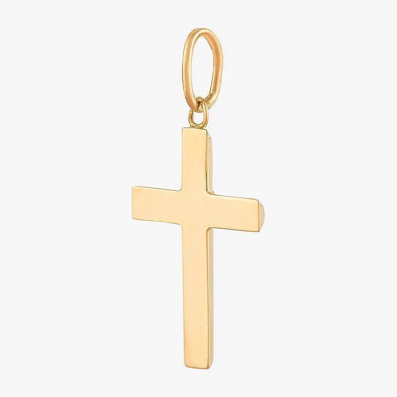 Unisex Adult 14K Gold Cross Pendant