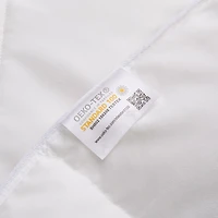 Peacenest All Season Microfiber White Goose Down And Feather Fiber Comforter