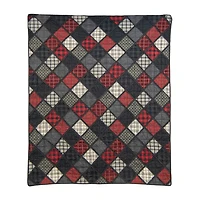 Donna Sharp Lumberjack Washable Hypoallergenic Extra Weight Throw