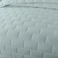 St James Home Subway Tile Stitch Down Alternative Blanket