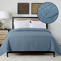 St James Home Velvet Trim Down Alternative Blanket