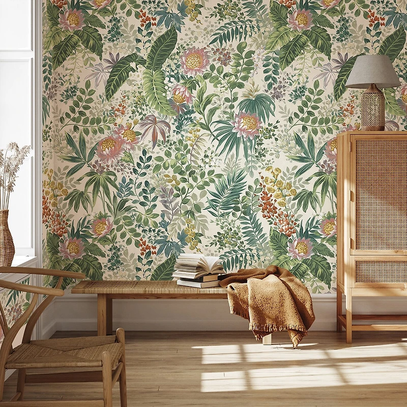 Tempaper Beverly Floral Mural Wallpaper
