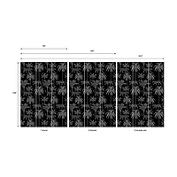 Tempaper Palm Leopards Mural Wallpaper
