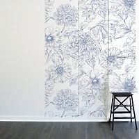 Tempaper Floral Blooms Mural Wallpaper