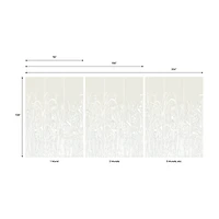 Tempaper June Grass White Mural Wallpaper