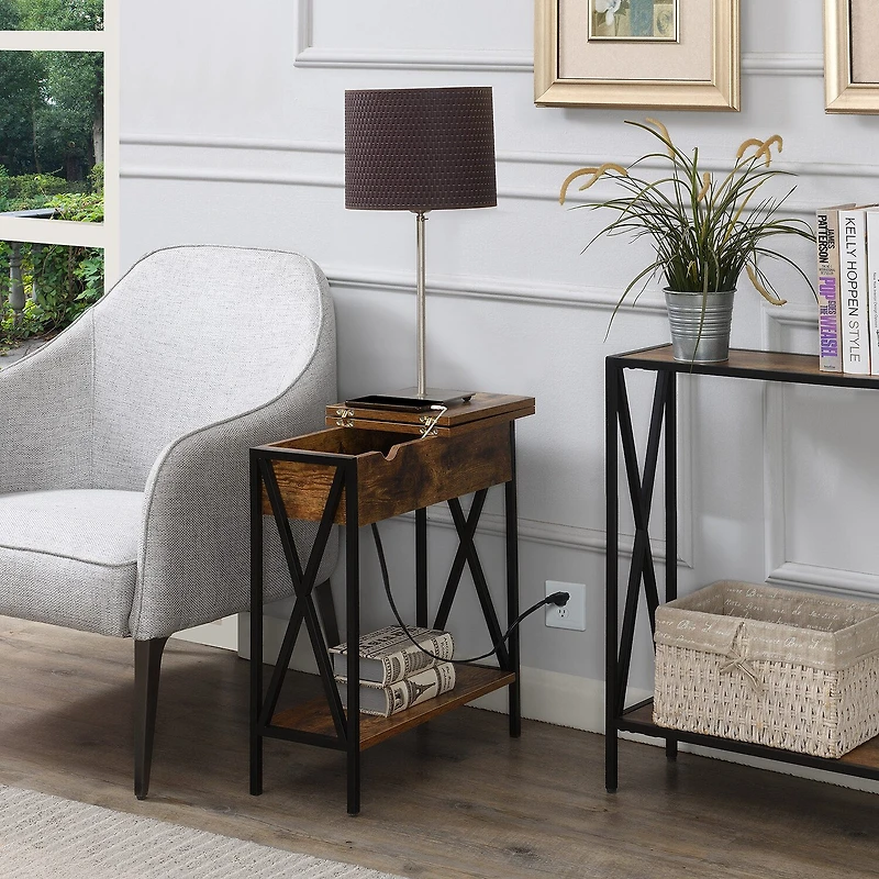 Tucson Flip Top End Table