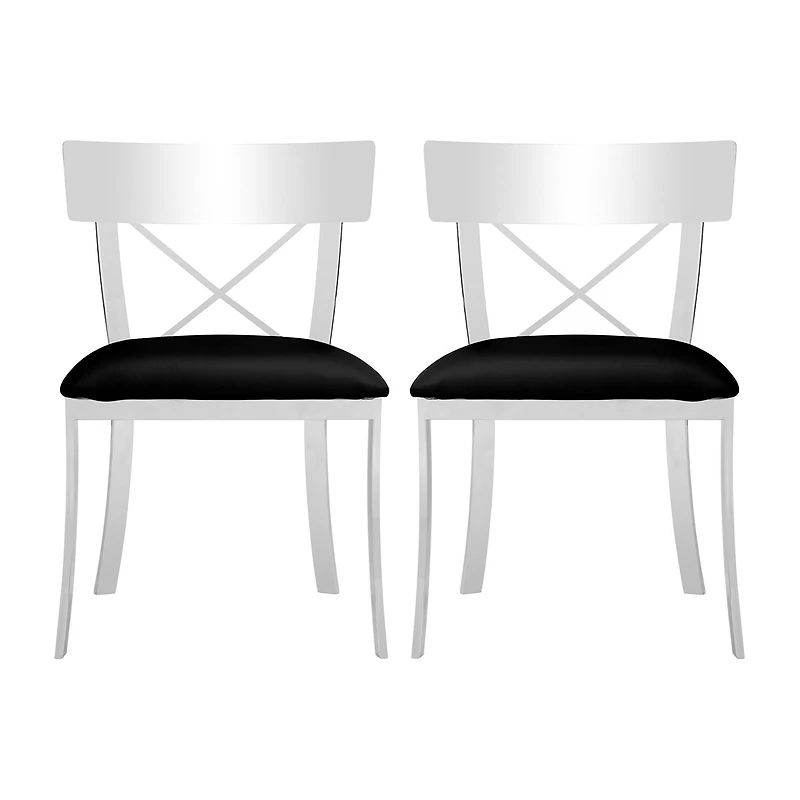 Safavieh Zoey Dining Collection 2-pc. Upholstered Dining Chair