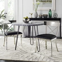 Safavieh Zoey Dining Collection 2-pc. Upholstered Dining Chair
