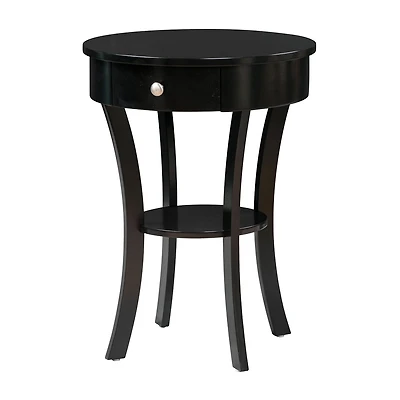 Convenience Concepts Schaffer Living Room Collection Storage 1-Drawer End Table