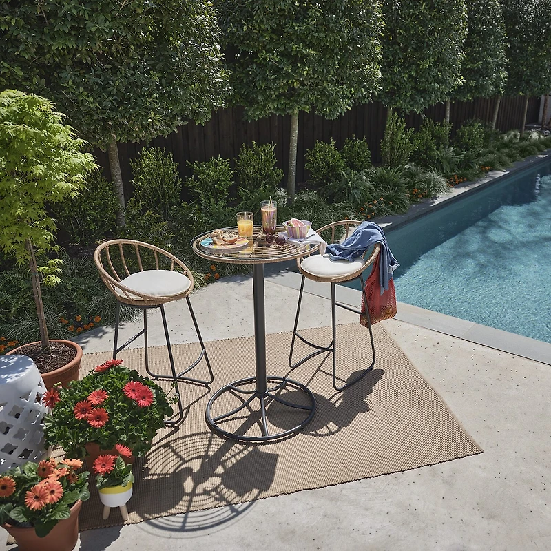 Safavieh Lersa Patio Collection 3-pc. Bistro Set