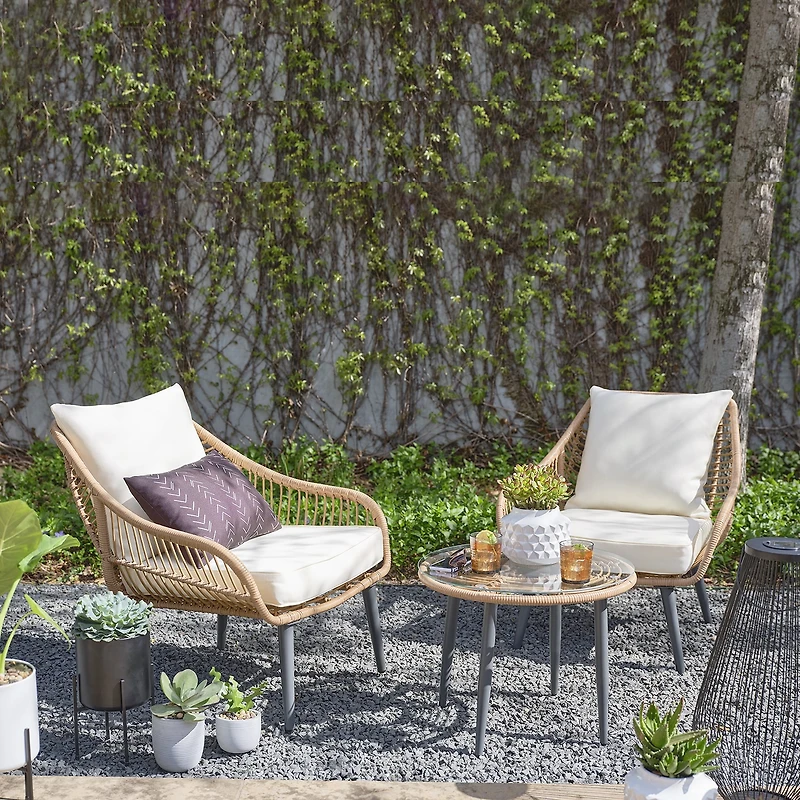 Safavieh Warlen Patio Collection 3-pc. Bistro Set