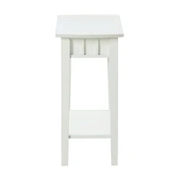 Dennis End Table with Shelf