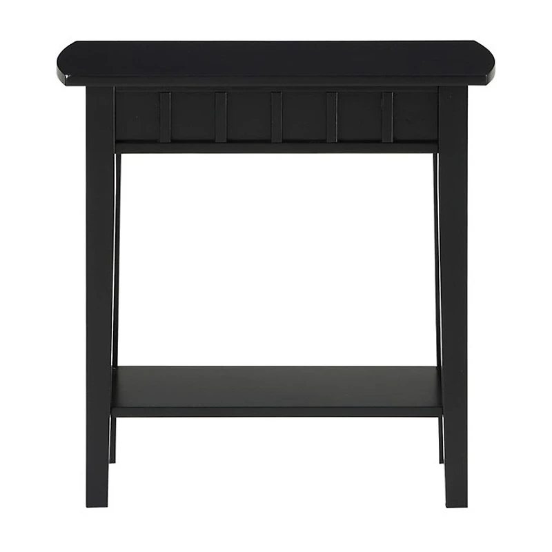 Dennis End Table with Shelf