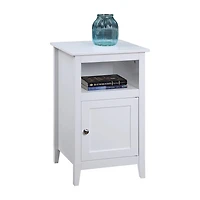 Convenience Concepts Designs2go Living Room Collection Storage End Table