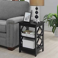 Convenience Concepts Diamond Living Room Collection Storage End Table