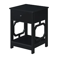 Convenience Concepts Omega Living Room Collection Storage 1-Drawer End Table