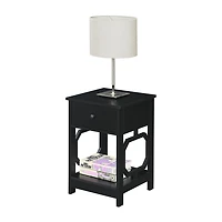 Convenience Concepts Omega Living Room Collection Storage 1-Drawer End Table