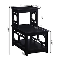 Convenience Concepts Omega Living Room Collection Storage End Table