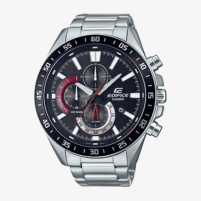 Casio Mens Silver Tone Stainless Steel Bracelet Watch Efv620d-1a4v