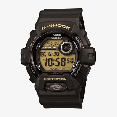 Casio Mens Black Strap Watch G-8900-1cr