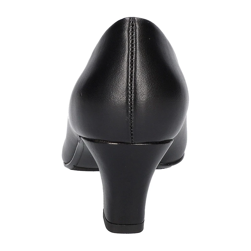 Easy Street Ballari Womens Round Stiletto Heel Pumps