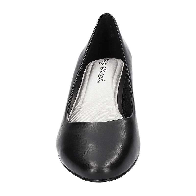 Easy Street Ballari Womens Round Stiletto Heel Pumps