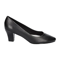 Easy Street Ballari Womens Round Stiletto Heel Pumps
