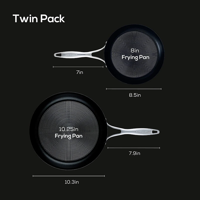 Circulon Steelshield Stainless Steel -pc. Cookware Set