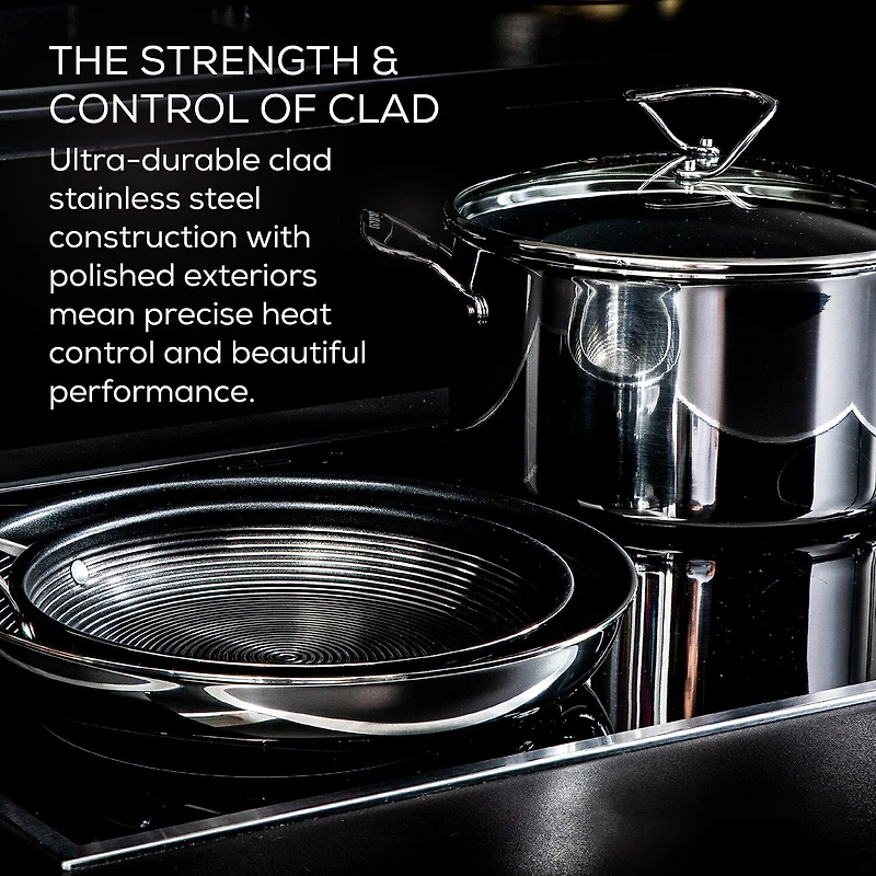 Circulon Steelshield Stainless Steel -pc. Cookware Set