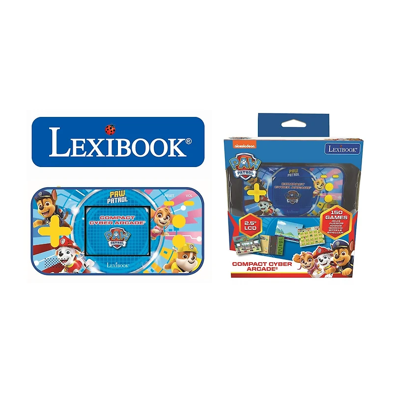 Handheld Console Cyber Pocket Arcade Paw Patrol Electronic Game