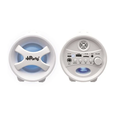 Lexibook Iparty Bluetooth Speaker With Lights And Mic Electronic Game