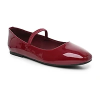 Nicole By Miller Mollen Womens Square Closed Toe Ballet Flats