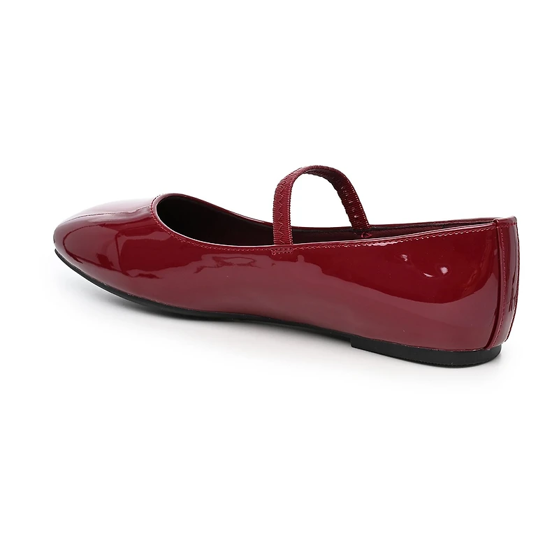 Nicole By Miller Mollen Womens Square Closed Toe Ballet Flats