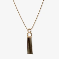 Worthington Womens 32 Inch Pendant Necklace