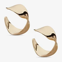 Worthington Womens 27.9mm Hoop Earrings