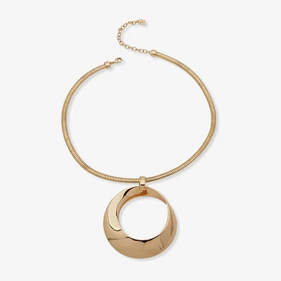 Worthington Womens 17 Inch Pendant Necklace