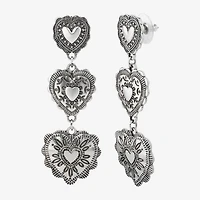 JS Jessica Simpson Womens Drop Earrings