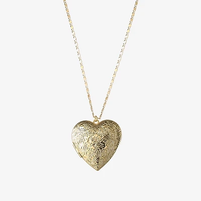JS Jessica Simpson Womens 18 Inch Locket Necklace
