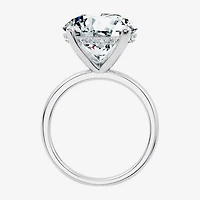 Signature By Modern Bride (F / Vs2) Womens 1/10 Ct. T.W. Lab Grown White Diamond 14K Gold Round Engagement Ring