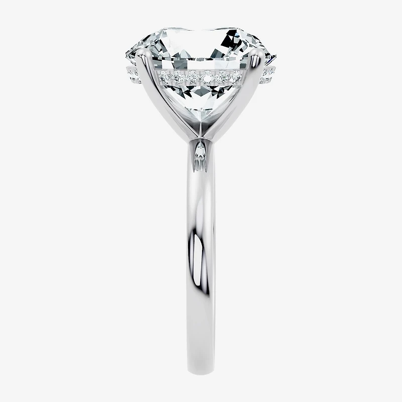 Signature By Modern Bride (F / Vs2) Womens 1/10 Ct. T.W. Lab Grown White Diamond 14K Gold Round Engagement Ring