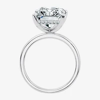 Signature By Modern Bride (F / Vs2) Womens 1/10 Ct. T.W. Lab Grown White Diamond 14K Gold Rectangular Engagement Ring