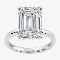 Signature By Modern Bride (F / Vs2) Womens 1/10 Ct. T.W. Lab Grown White Diamond 14K Gold Engagement Ring