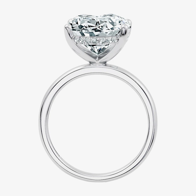 Signature By Modern Bride (F / Vs2) Womens 10 1/10 Ct. T.W. Lab Grown White Diamond 14K Gold Oval Engagement Ring