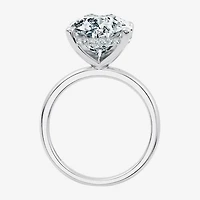 Signature By Modern Bride (F / Vs2) Womens 1/10 Ct. T.W. Lab Grown White Diamond 14K Gold Pear Engagement Ring